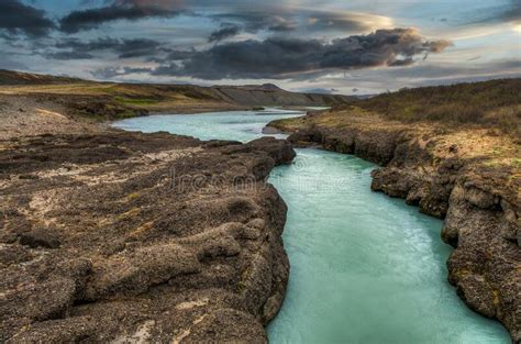 The Olfusá Is The Largest River In Iceland It Is Formed After The
