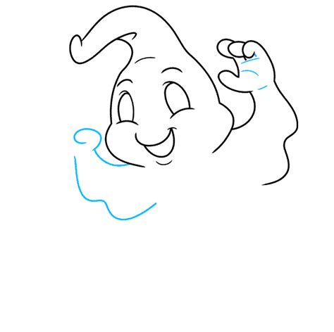 How To Draw A Ghost Really Easy Drawing Tutorial