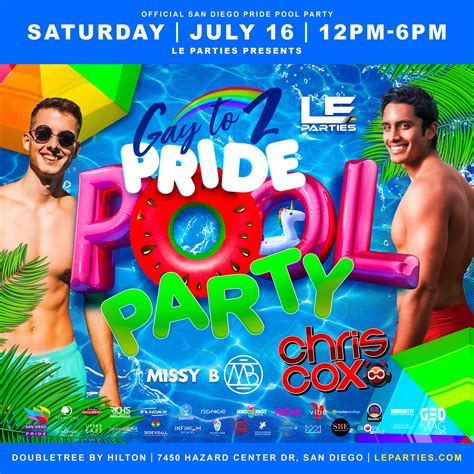 buy tickets to gay to z saturday pool party san diego pride in san diego on jul 16 2022