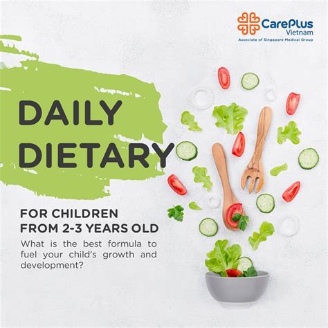 Daily Dietary Guidelines For Children 2 3 Years