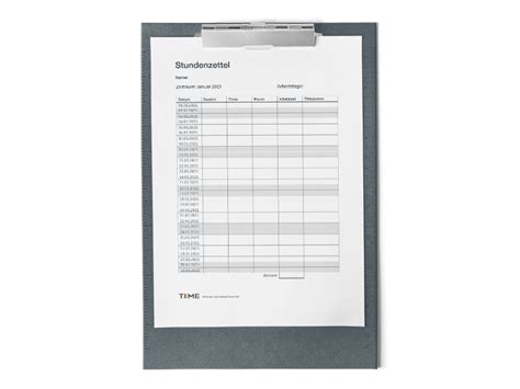Stundenzettel 1.0 download auf freeware.de. Kostenlose Stundenzettel Vorlage - Download als PDF