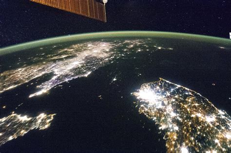 North Korea is pitch black at night - Business Insider