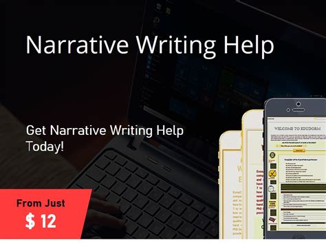 Narrative Writing Help From Edudorm Assignment Experts