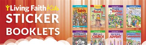 Living Faith Kids Sticker Booklets Bayard Faith Resources