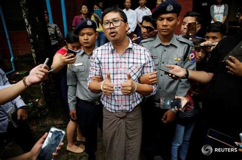 Reuters Reporters Jailed For Seven Years In Landmark Myanmar Case