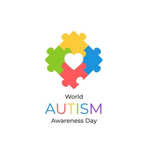 Free Colorful World Autism Awareness Logo Template