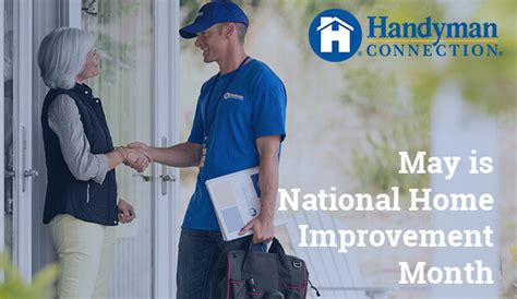 May Is National Home Improvement Month Handyman Connection