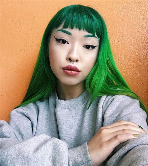 25 Green Hair Color Ideas You Have To Try Green Hair Colors Green