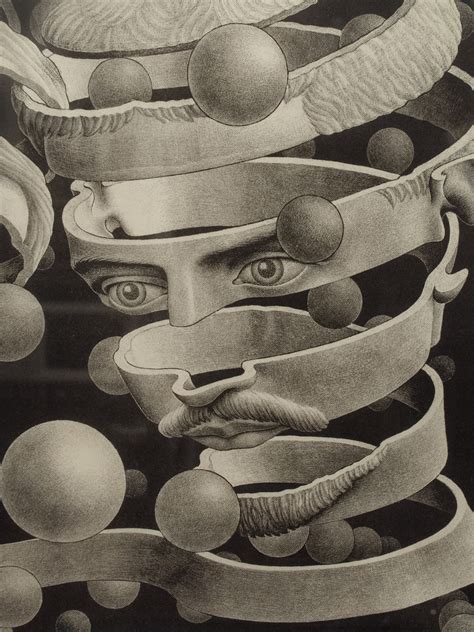 Lithograph By M C Escher Sold San Francisco Tribal