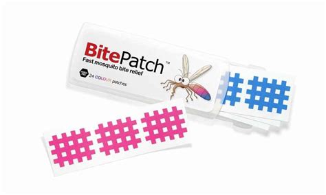 Bitepatch Mosquito Bite Relief Patch Colours 24 Pack Superpharmacyplus