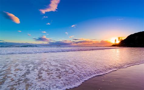 Wallpaper Australia Queensland Gold Coast Beautiful Sunset 2560x1600
