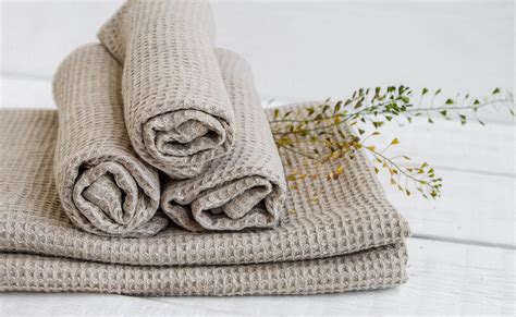 Natural Linen Waffle Bath Sheet Linen Bath Towel Large Sauna Etsy