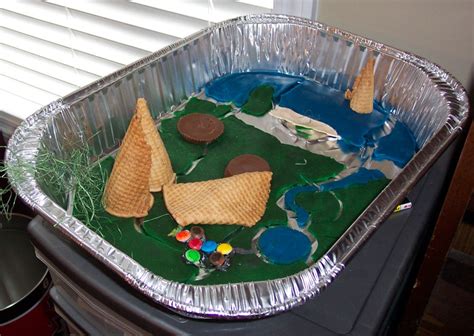 St Luke Catholic School 2nd Grade Landform Diorama