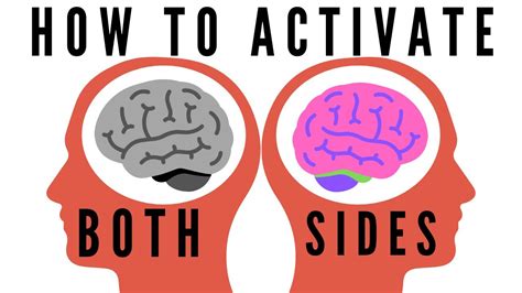 How To Activate Both Sides Of Brain 40 Seconds Activity Youtube