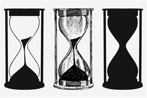 Hourglass Vector Svg Dxf Png Dxf Custom Designed Icons ~ Creative Market