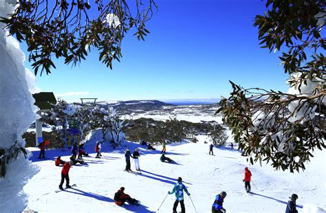 Snow Australia Skiing And Snowboarding At Perisher Resort In The