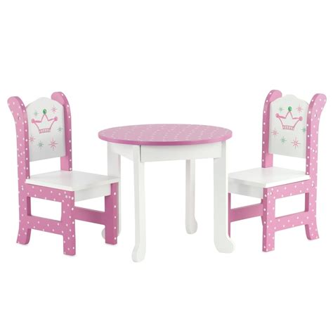 Emily Rose 18 Inch Doll Furniture For American Girl Dolls 18 Table And Chairs Doll Furniture