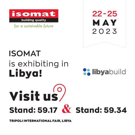 Isomat Participates In Libya Build 2023 Trade Fair Isomat