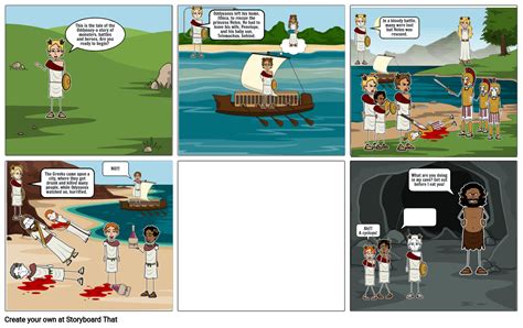The Odyssey Storyboard By M Andariasyip Wim Gdst Net