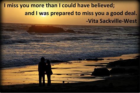 I Miss You More Than I Could Have Believed Vita