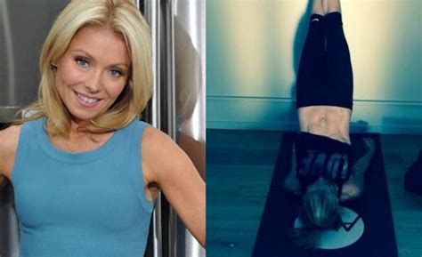 Kelly Ripa Reveals Ripped Abs Secrets From Soulcycle To Low Carb Diet