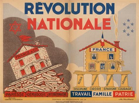 Analyse Affiche De Propagande Régime De Vichy 1942 - Vichy, « Révolution nationale » - Clioweb, le blog