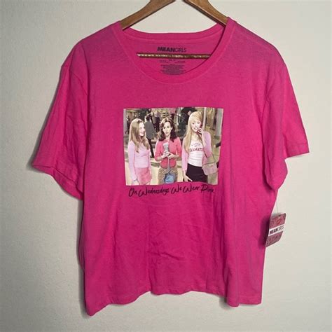 Mean Girls Tops Nwt Barbiecore Hot Pink Mean Girls Cropped Top