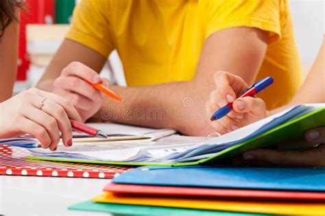 Students Doing Homework Stock Photo Image Of Sitting 40139216