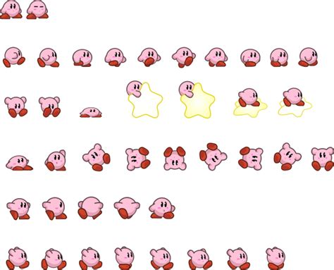Hd Kirby Sprite Sheet By Sonicjeremy On Deviantart