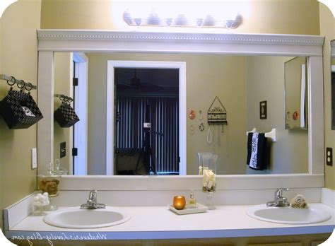10 Beautiful Bathroom Mirror Ideas Diy Get Ideas Large Bathroom