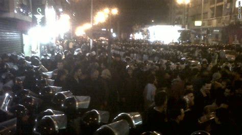 Amid Massive Security Egypts Christians Protest Peacefully