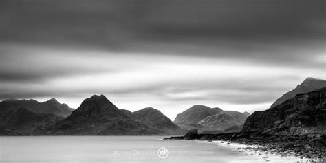 A Scottish Seascape Sunset Over The Cuillin Hills 1 Isle Of Skye