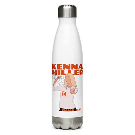 Kenna Miller Stainless Steel Water Bottle Fans Meet Idols