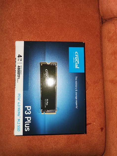 Crucial P3 Plus 4tb Pcie 40 3d Nand Nvme M2 Ssd Up To 5000mbs