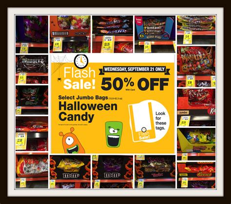 50 Off Halloween Candy Flash Sale At Kroger Today 921 Only