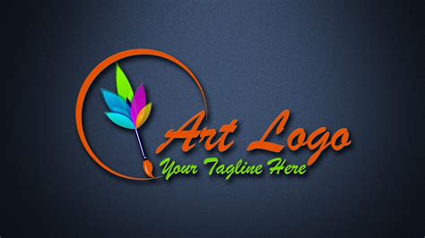 Whether you're a sculptor, a jewelry maker or a gallery owner, you'll want an art logo that can instantly dazzle any audience and invite them to check out more of your work. Modern Art Logo Design Free PSD Template - GraphicsFamily
