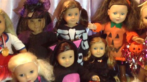 Halloween Costumes So Far For My American Girl And Mylife Dolls