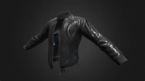 Leather Jacket 3d Model By Katherine Mccomber Katiemccomber