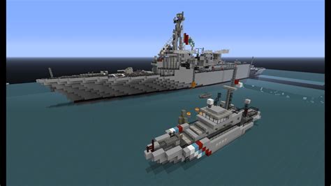 Minecraft Naval Fleet Cinematic Persian World Youtube