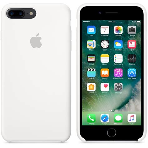 Apple Silicone Case White Iphone 87 Plus Iphone Accessories Apple