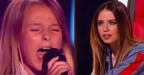 10 Year Old Girl On ‘voice Russia Sings A Few Notes Gets A Full Four