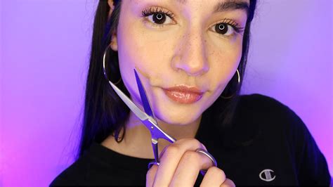 Asmr ~extremely Tingly~ Haircut Salon Triggers Tapping Brushing Scissors Youtube