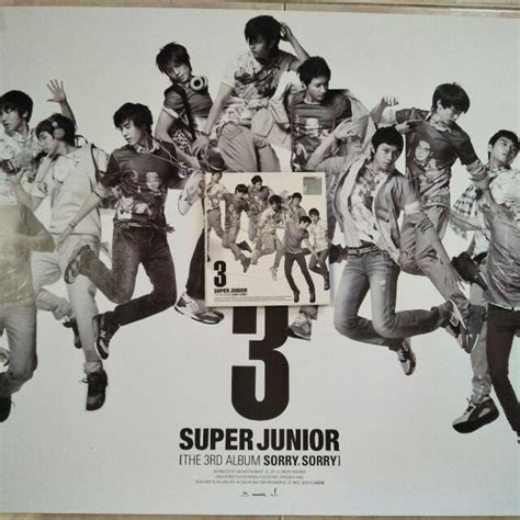 The night chicago died super junior k.r.y. ここへ到着する Super Junior Sorry Sorry Album Cover - ラサモガム