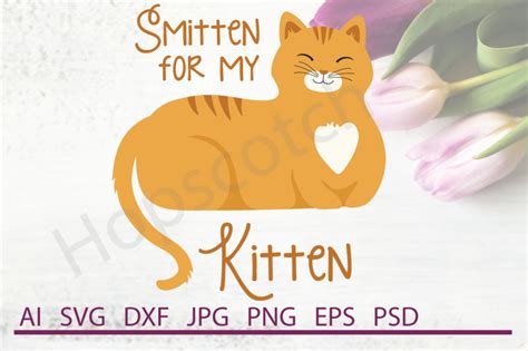 Cat Svg Cat Dxf Cuttable File By Hopscotch Designs Thehungryjpeg