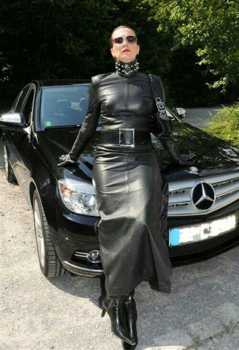 Lederlady Black Leather Dresses Leather Wear Nice Leather Leather