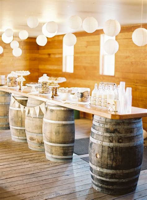 35 Creative Rustic Wedding Ideas To Use Wine Barrels Deer Pearl Flowers