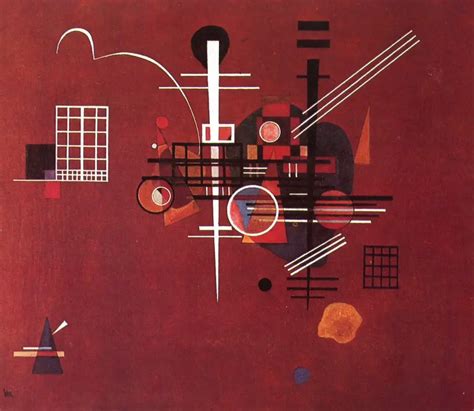Wassily Kandinsky — Dull Red 1927