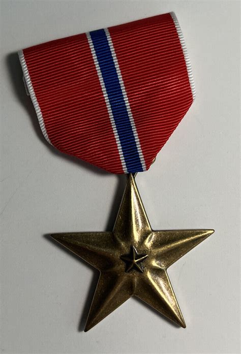 Wwii Bronze Star Medal Genuine Ww2 Antique Price Guide Details Page