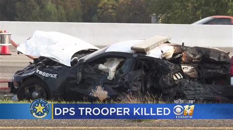 Texas Dps Trooper Dies In Crash During Traffic Stop Youtube