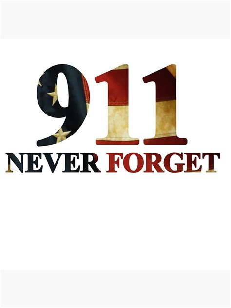 911 Never Forget Sticker By Heyitzsadiee Redbubble